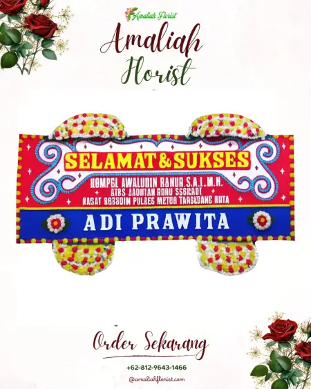 Papan Bunga Ucapan Selamat Bojongpetir